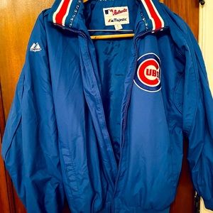 Vintage Cubs double-lined windbreaker